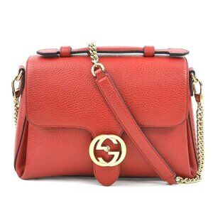 Gucci Shoulder Bag Interlocking